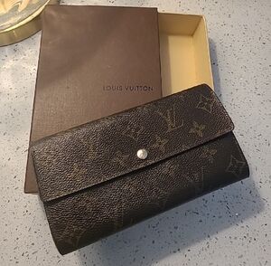 Louis Vuitton Brown Monogram Women's Wallet